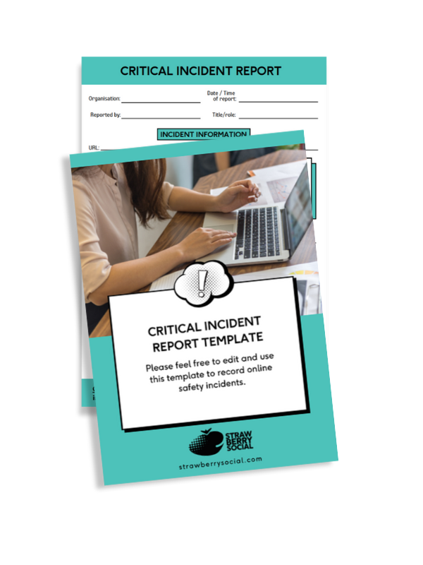 Cover of Critical Incident Report Template